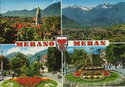 Italien - Italien - Meran - Merano - mit 4 Bildern - 1973