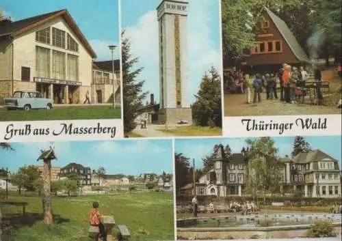 Masserberg - u.a. Kurhaus - 1984