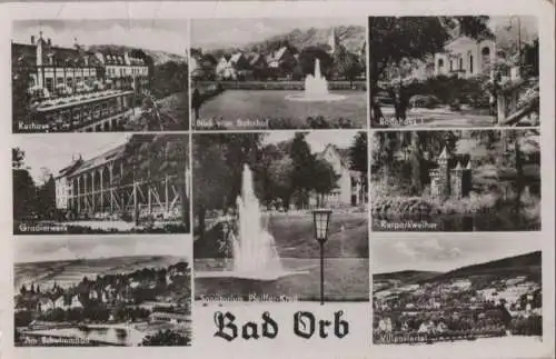 Bad Orb - u.a. Am Schwimmbad - 1955