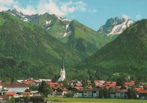 Oberstdorf Allgäu mit Fürschießer - ca. 1985