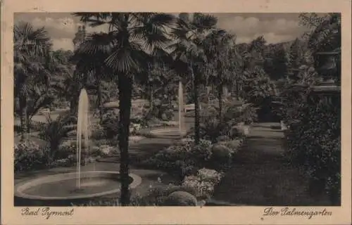 Bad Pyrmont - Palmengarten - 1934