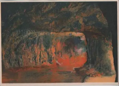 Saalfeld - Feengrotten, Linke Quellgrotte - ca. 1980