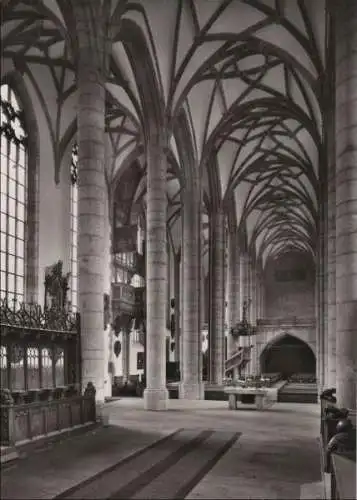 Nördlingen - St. Georgskirche, Orgelempore - ca. 1965