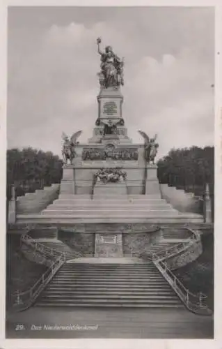 Rüdesheim - Niederwalddenkmal - ca. 1955