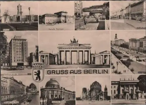 Berlin, Ostteil - u.a. Dom - 1962