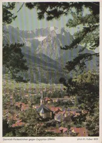 Garmisch-Partenkirchen gegen Zugspitze - 1957