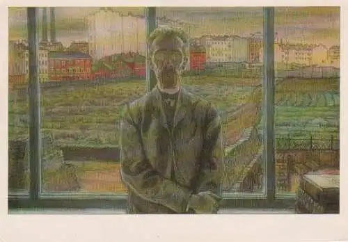 Mstislav Dobuzhinsky - Man in Glasses - ca. 1975