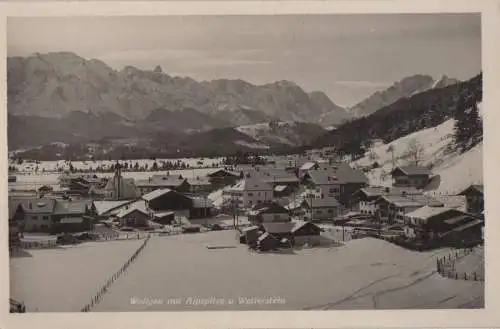 Wallgau - mit Alpspitze - ca. 1955