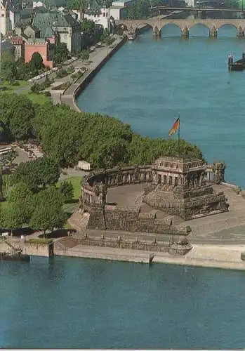 Koblenz - Deutsches Eck - ca. 1985