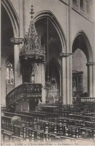 Frankreich - Frankreich - Lyon - Eglise Saint-Nizier - La Chaire - ca. 1940