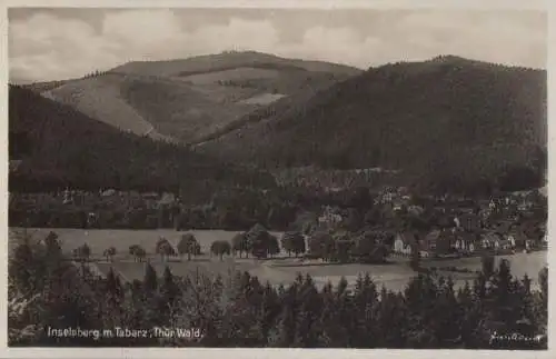 Tabarz - mit Inselsberg - ca. 1950