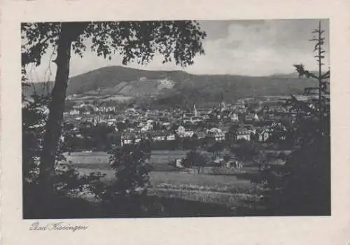 Bad Kissingen - Blick auf Ort - ca. 1935