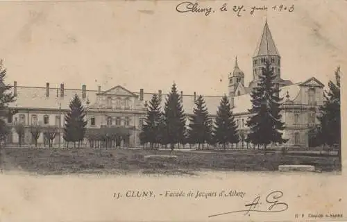 Frankreich - Cluny - Frankreich - Facade de Jacques de Athoze