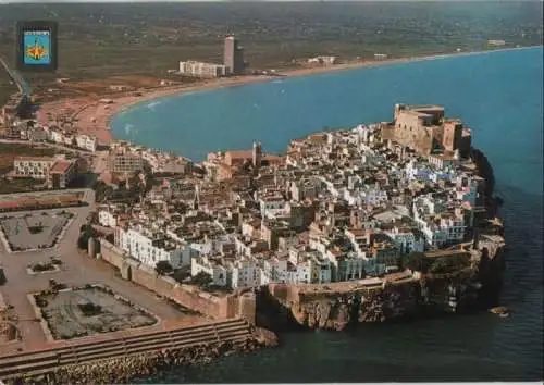 Spanien - Spanien - Peniscola - Vista aerea - ca. 1980