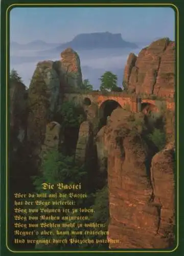 Sächsische Schweiz - Die Bastei - 2007