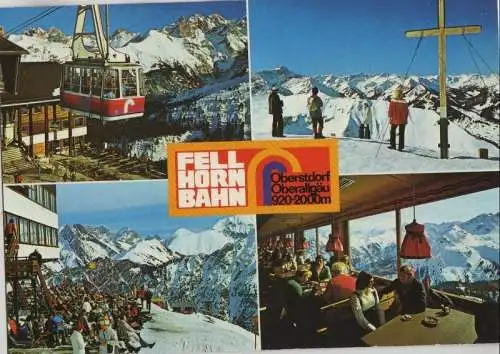 Fellhornbahn - mit 4 Bildern - 1982