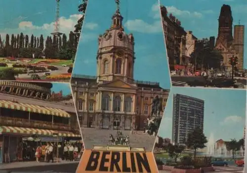 Berlin, Westteil - u.a. Funkturm - 1974