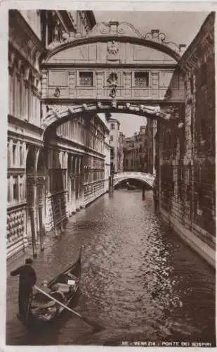 Italien - Italien - Venezia - Ponte dei Sospiri - ca. 1955