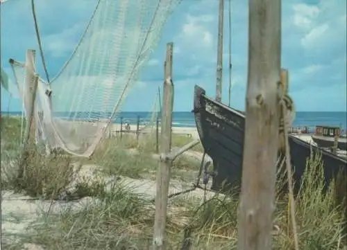 Am Strand Fischernetz