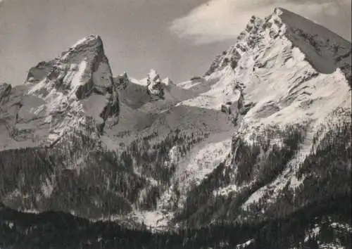 Watzmann - Die Watzmanngruppe - ca. 1960