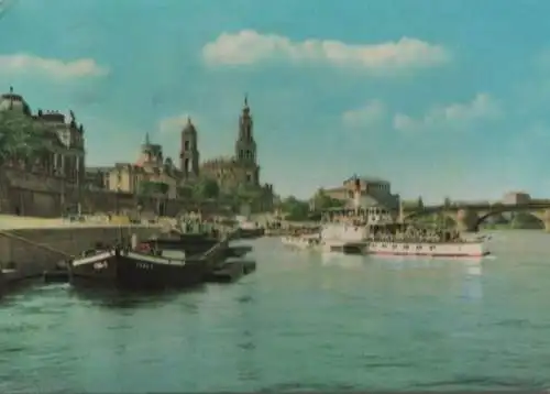 Dresden - Elbansicht - 1968