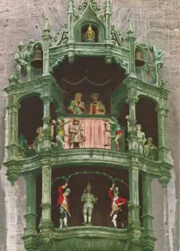 Rathaus München - Glockenspiel - ca. 1975