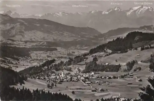 Oberstaufen - Blick von der Juget - 1959