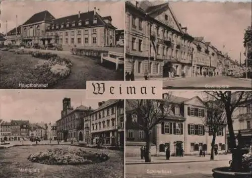 Weimar - u.a. Schillerhaus - ca. 1965