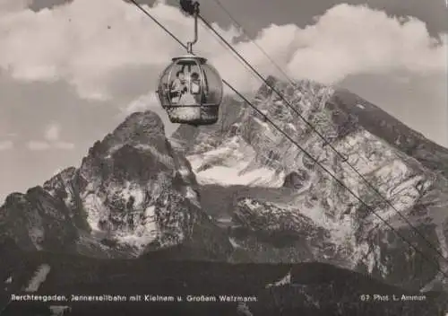 Berchtesgaden - Jennerseilbahn - ca. 1965