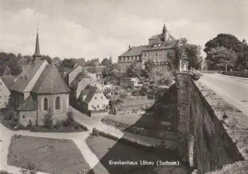 Löbau - Krankenhaus - ca. 1965