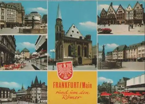 Frankfurt Main - mit 7 Bildern - ca. 1980