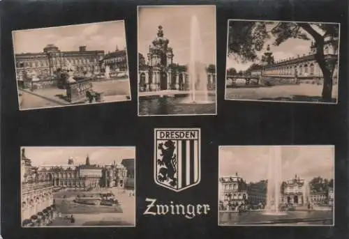 Dresden - Zwinger - 1965