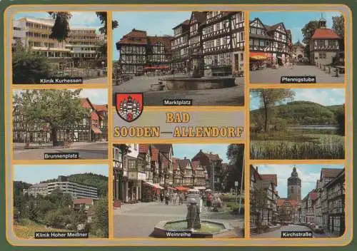 Bad Sooden-Allendorf - u.a. Marktplatz - ca. 1990