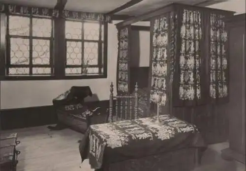 Eisenach - Bachhaus, Schlafzimmer - 1974