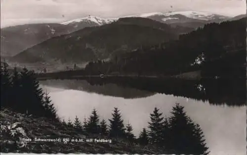 Titisee - mit Feldberg - ca. 1960