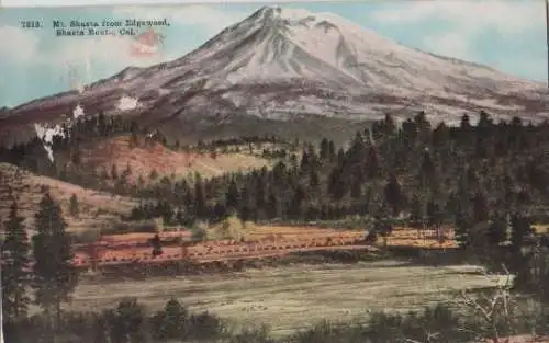 USA - USA, Kalifornien - Shasta Route Ca. - Mt. Shasta - 1913