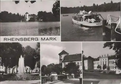 Rheinsberg - mit 5 Bildern - 1986