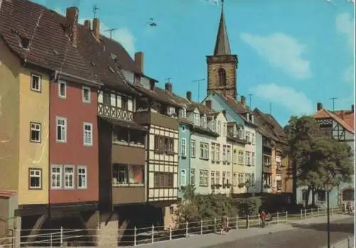 Erfurt - Krämerbrücke - 1982