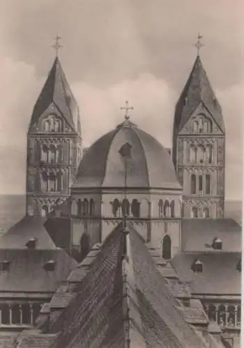 Speyer - Dom, Blick auf Vierung und Osttürme - 1969