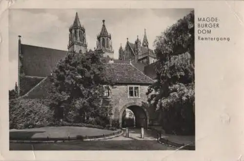 Magdeburg - Dom, Remtergang - ca. 1955