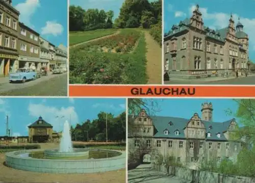 Glauchau - u.a. Schloß Forderglauchau - 1987