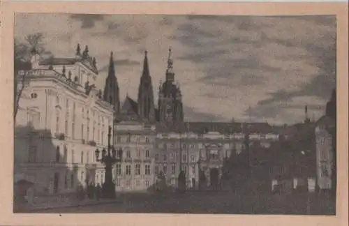 Prag - Praha - Am Hradschin - ca. 1940