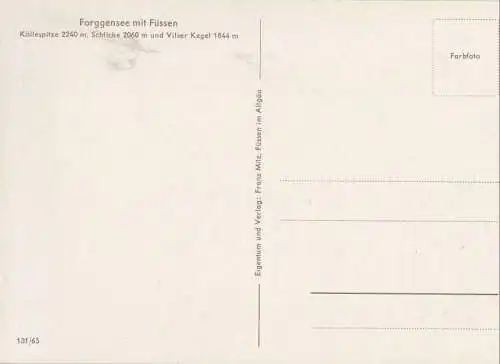 Füssen - Forggensee