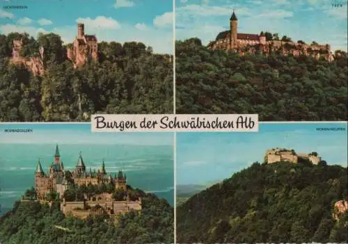 Schwäbische Alb - Burgen - ca. 1970