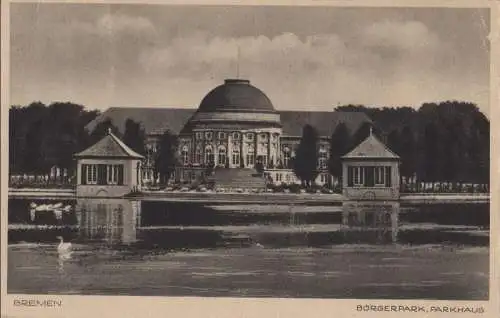 Bremen - Bürgerpark, Parkhaus - 1932