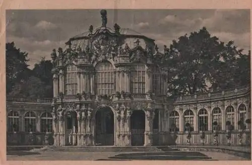 Dresden - Zwinger, Wallpavillon - 1979