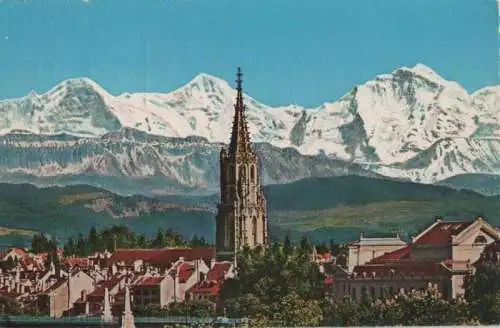 Schweiz - Schweiz - Bern - Münster und Alpen - 1961