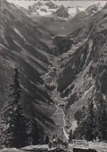 Österreich - Österreich - Silvrettastraße - mit Litzner Seehorn - ca. 1955