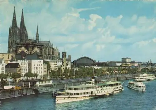 Köln - Dom und Rhein