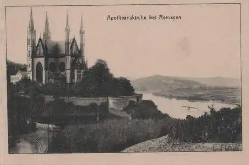 Remagen - Apollinariskirche - ca. 1950